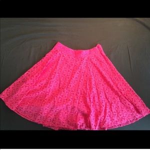 Lilly Pulitzer - Size 0 Bright Pink Skirt